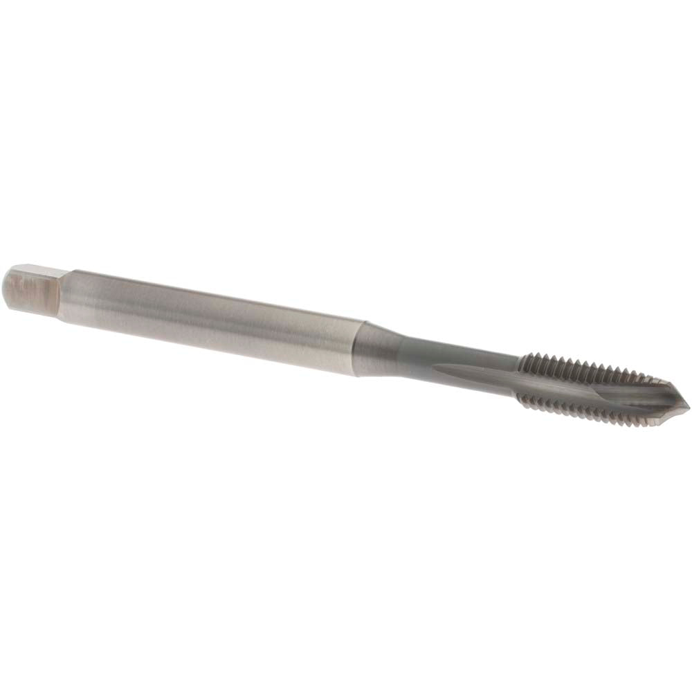 OSG 1101600903 Spiral Point Tap 1/4-28 UNF, 3 Flutes, Plug Chamfer, 3B Class of Fit, HSS-E Vanadium, Nitride Coated