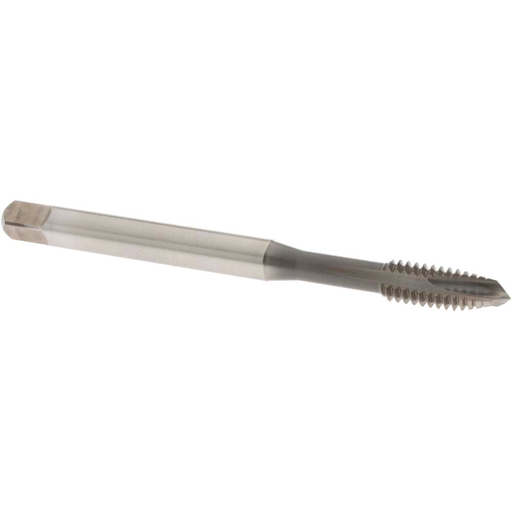 OSG 1101600803 Spiral Point Tap 1/4-20 UNC, 3 Flutes, Plug Chamfer, 2B Class of Fit, HSS-E Vanadium, Nitride Coated