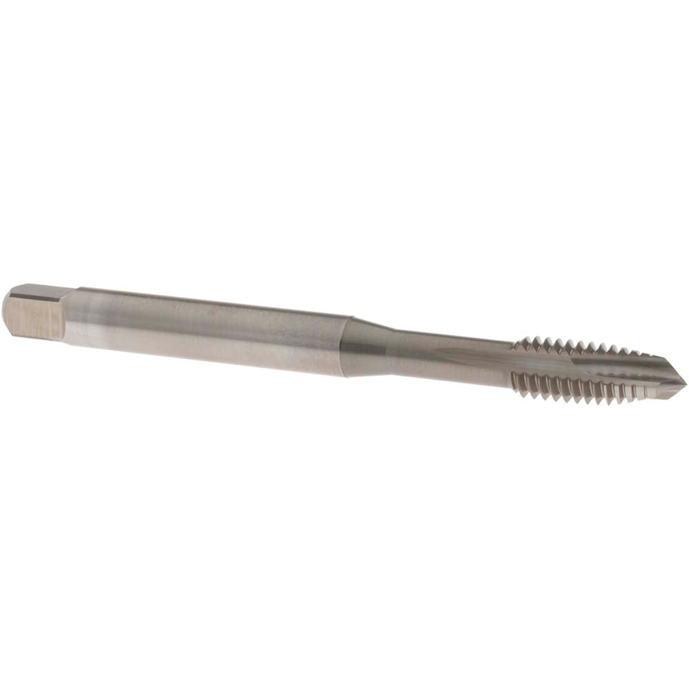 OSG 1101601003 Spiral Point Tap 5/16-18 UNC, 3 Flutes, Plug Chamfer, 3B Class of Fit, HSS-E Vanadium, Nitride Coated