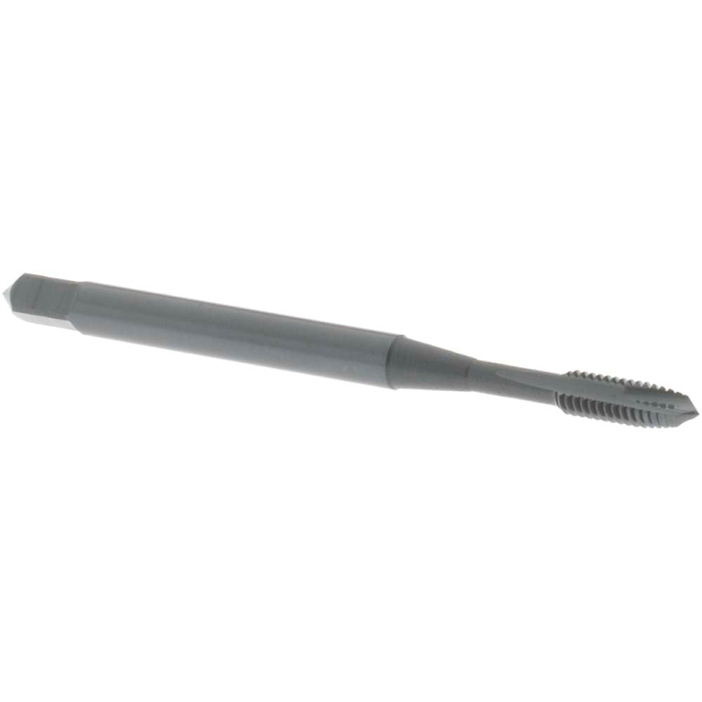 OSG 1726901 Spiral Point Tap #4-48 UNF, 2 Flutes, Plug, 2B Class of Fit, Vanadium High Speed Steel, Oxide Coated