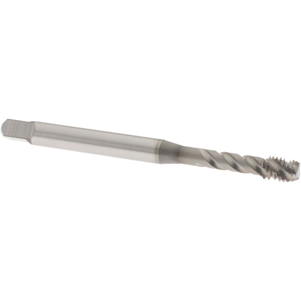 OSG 1311900503 Spiral Flute Tap M6x1, Metric Coarse, 3 Flute, Modified Bottoming Chamfer, 6H Class of Fit, Vanadium High-Speed Steel, Nitride Finish