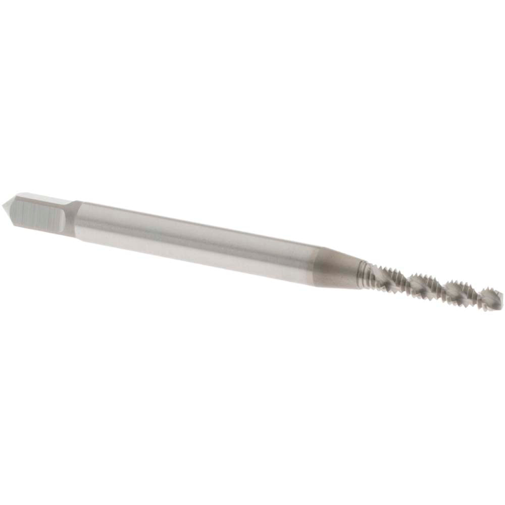 OSG 1301900103 Spiral Flute Tap #2-56, UNC, 2 Flute, Modified Bottoming Chamfer, 2B Class of Fit, Vanadium High-Speed Steel, Nitride Finish
