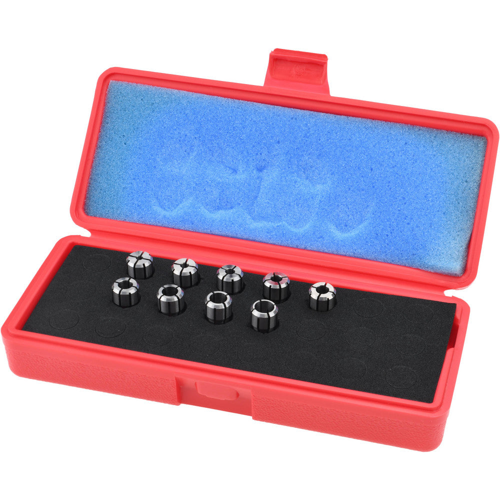 Accupro 784512 Collet Set 9 Pc, Series DA200, 1/8 to 3/8" Capacity