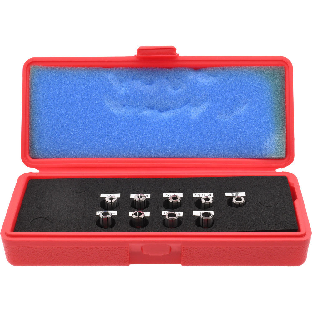 Accupro 784517 Collet Set 9 Pc, Series DA300, 1/8 to 1/4" Capacity