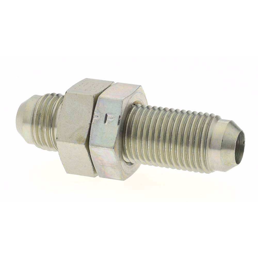Parker P00186 Steel Flared Tube Union 3/8" OD, 37 deg Flared Angle