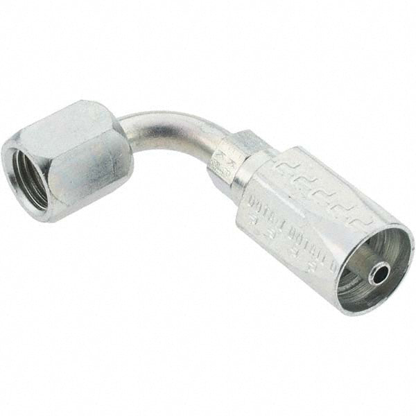 Parker KP75571 2 Piece, 7/16-20 JIC, Steel Reusable Hose Female Swivel Fitting