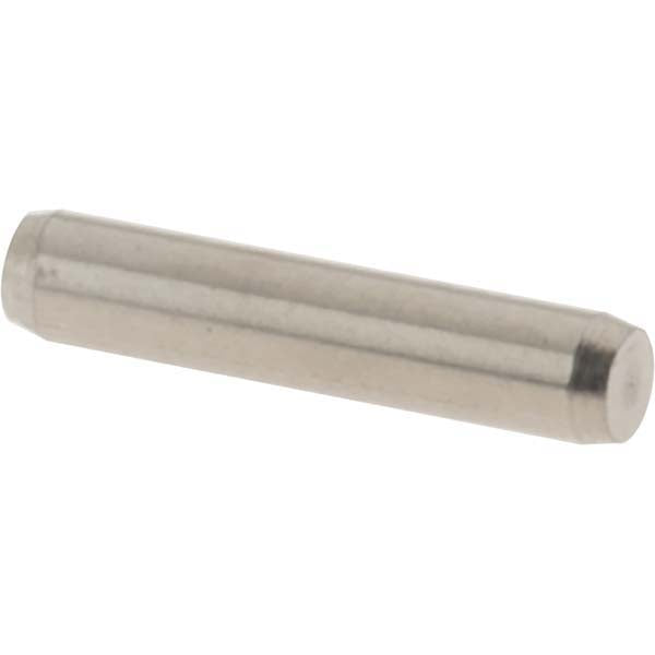 Value Collection DP7X02010M6-050 Dowel Pin 2.00 mm Dia, 10.00 mm OAL, Stainless Steel, Grade 416
