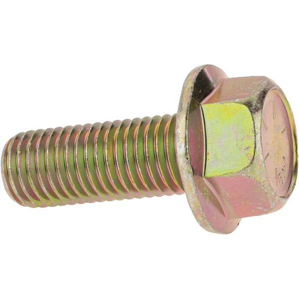 Value Collection 47171 Smooth Flange Bolt 3/4-10 UNC, 2" Length Under Head, Partially Threaded