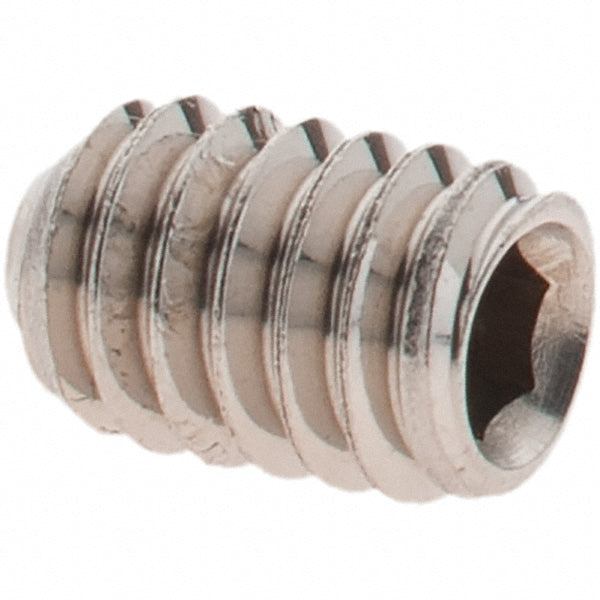 Value Collection 93919 Set Screw #8-32 x 1/4", Cup Point, Stainless Steel, Grade 18-8