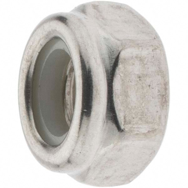 Value Collection A410303 Hex Lock Nut Insert, Nylon Insert, Grade 316 & A4 Stainless Steel, Uncoated