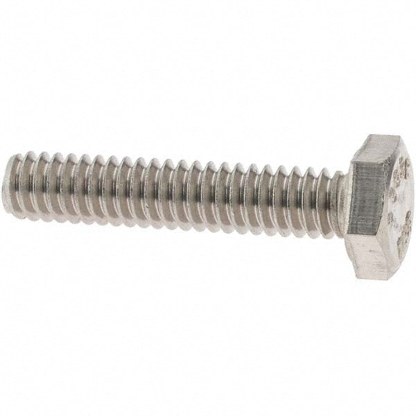 Value Collection A997203 Hex Head Cap Screw 1/4-20 x 1-1/4", Grade 18-8 Stainless Steel