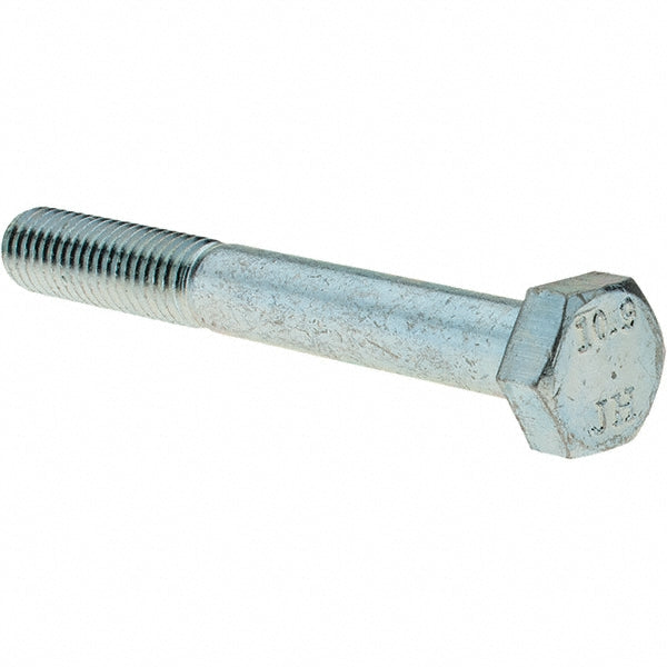 Value Collection C90397 Hex Head Cap Screw M8 x 1.25 x 65 mm, Grade 10.9 Steel, Zinc-Plated