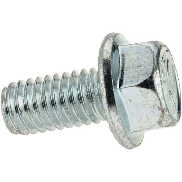 Value Collection KP24741 Serrated Flange Bolt 3/8-16 UNC, 3/4" Length Under Head, Fully Threaded