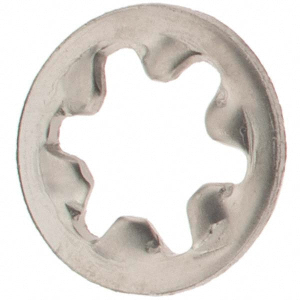 Value Collection KP86815 #4 Screw, 0.123" ID, Stainless Steel Internal Tooth Lock Washer
