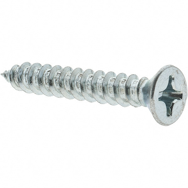 Value Collection 34768 Sheet Metal Screw #12, Flat Head, Phillips