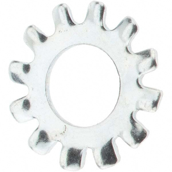 Value Collection 31343 #12 Screw, Steel External Tooth Lock Washer