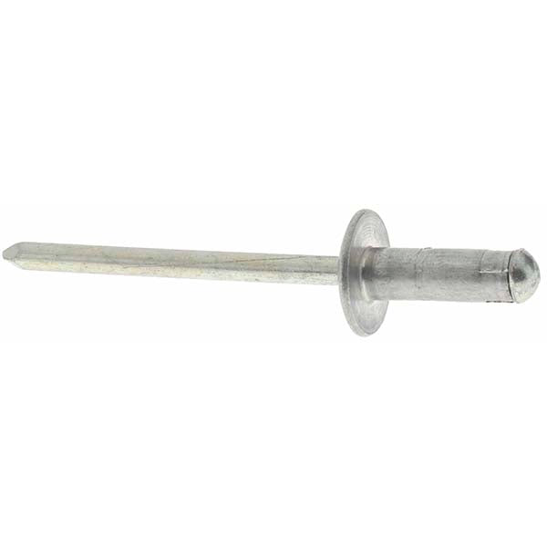 Value Collection -34198-3 Blind Rivet Size 53-55, Large Flange Dome Head, Aluminum Body, Steel Mandrel