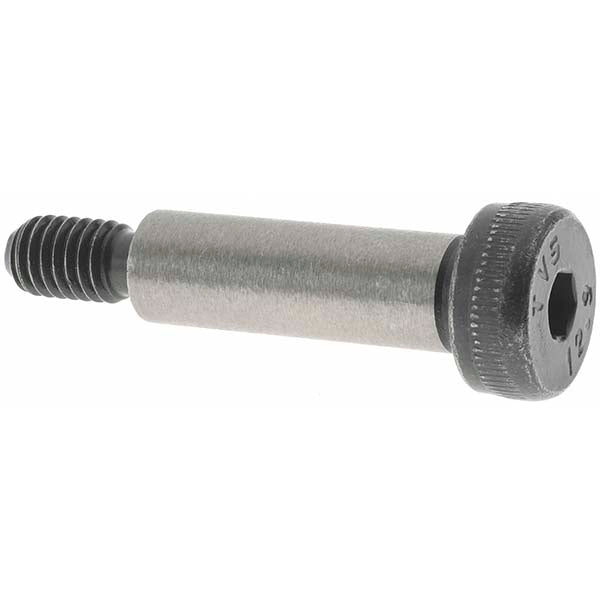 Value Collection B10112 Shoulder Screw 8 mm Shoulder Dia, 25 mm Shoulder Length, M6x1.00, 12.9 Alloy Steel, Hex Socket