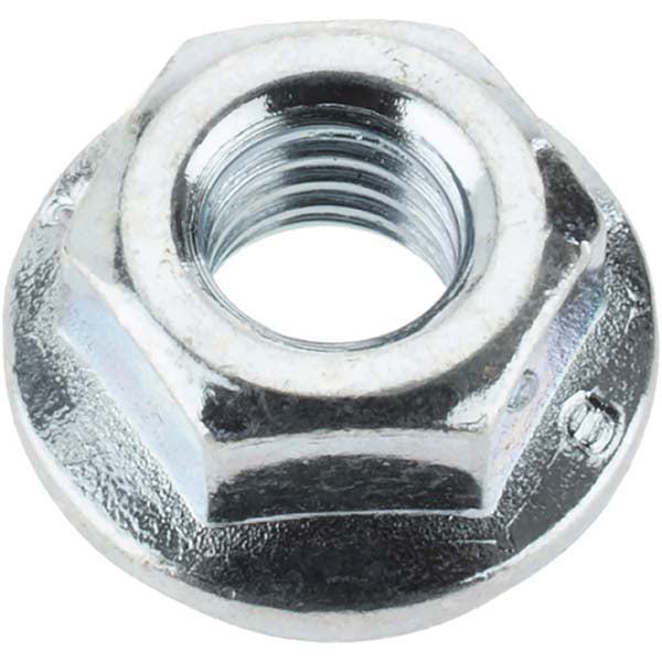 Value Collection A996682 M6, 14.2mm Flange Diam, 6mm High, 10mm Across Flats, Flange Nut