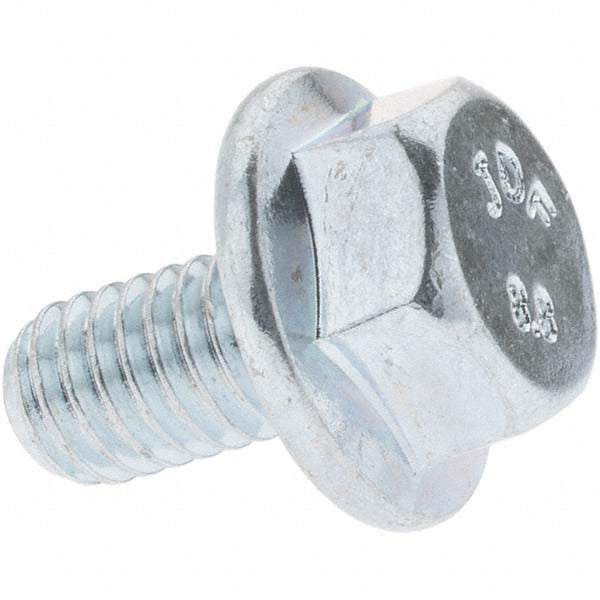 Value Collection A996544 Smooth Flange Bolt M6 x 1 Metric, 10 mm Length Under Head