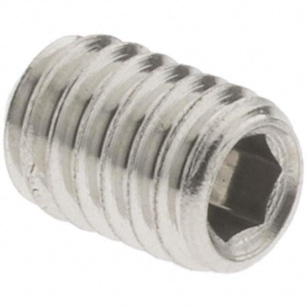 Value Collection C52001449 M4x0.70 Metric Coarse, 6mm OAL, Cup Point Set Screw