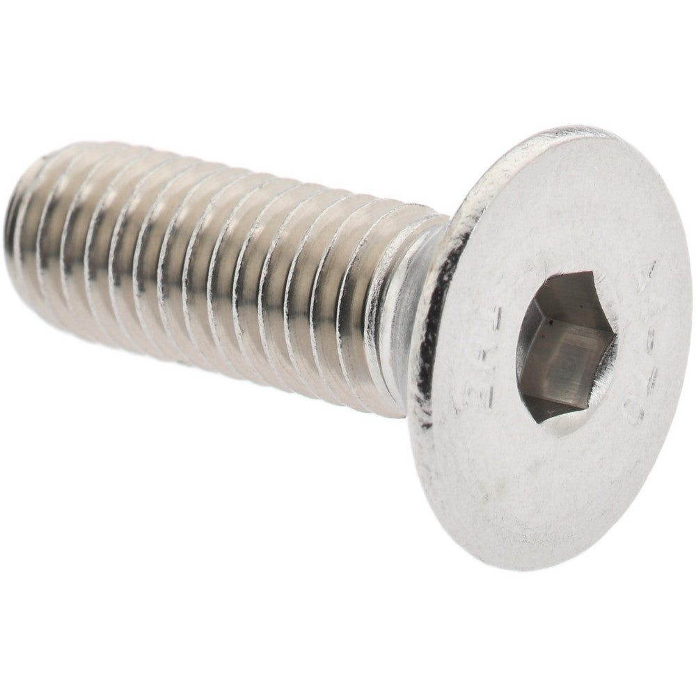 Value Collection A410414 Flat Socket Cap Screw M8x1.25, 316/Austenitic Grade A4 Stainless Steel
