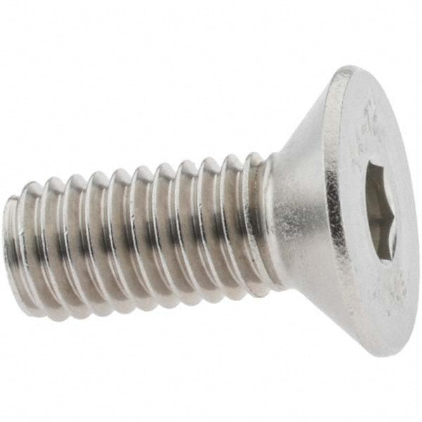 Value Collection A410413 Flat Socket Cap Screw M8x1.25, 316/Austenitic Grade A4 Stainless Steel