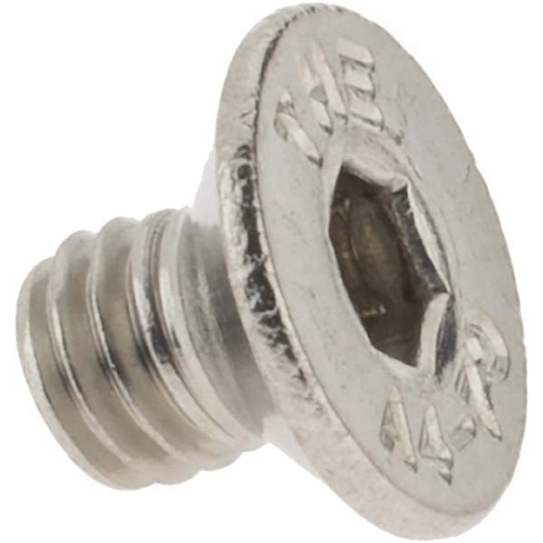 Value Collection A410397 Flat Socket Cap Screw M6x1, 316/Austenitic Grade A4 Stainless Steel