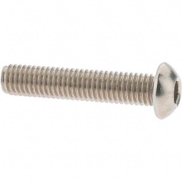 Value Collection A210292 M8x1.25 40mm Length Under Head Hex Socket Drive Button Socket Cap Screw