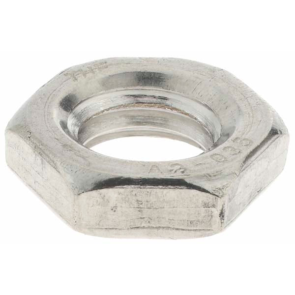 Value Collection A210016 M8x1.25 Metric Coarse Stainless Steel Right Hand Hex Jam Nut