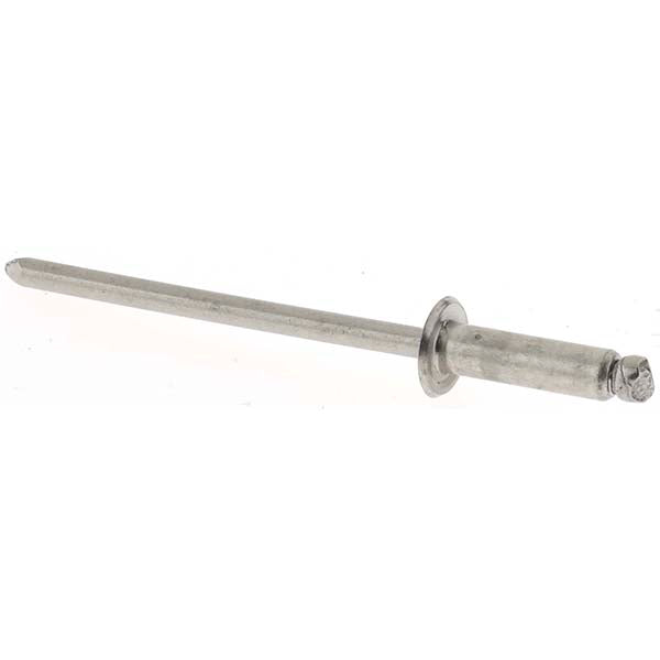 Fasteners KP7897 Open End Blind Rivet Size 45, Dome Head, Stainless Steel Body, Stainless Steel Mandrel