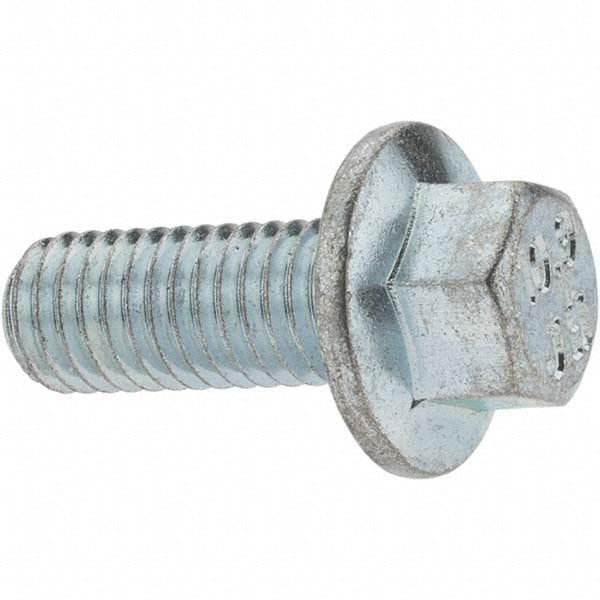 Value Collection KP60620 Smooth Flange Bolt M8 x 1.25 Metric, 20 mm Length Under Head, Fully Threaded