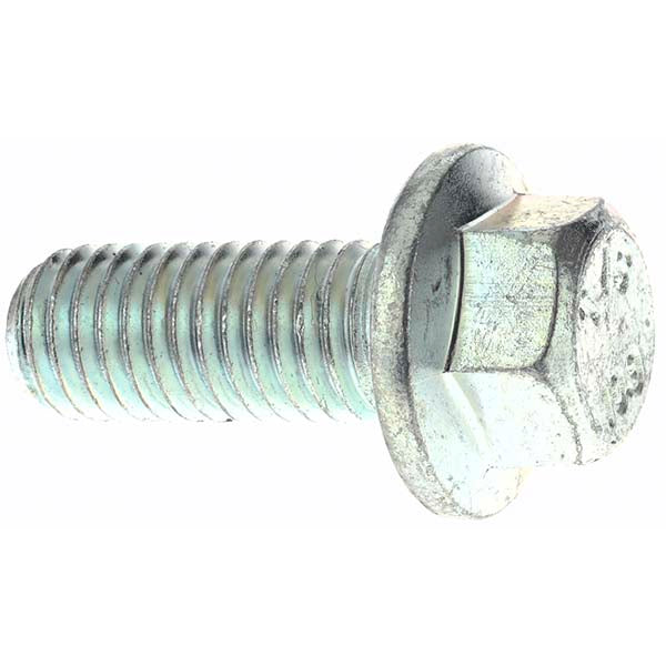 Value Collection KP60626 Smooth Flange Bolt M10 x 1.5 Metric, 25 mm Length Under Head, Fully Threaded