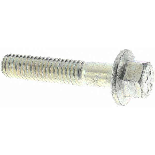 Value Collection KP60614 Smooth Flange Bolt M6 x 1 Metric, 30 mm Length Under Head, Partially Threaded