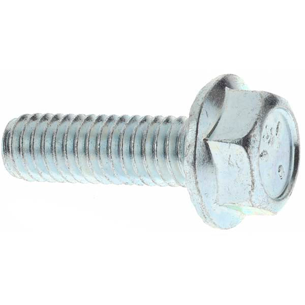 Value Collection KP24735 Serrated Flange Bolt 5/16-18 UNC, 1" Length Under Head, Fully Threaded