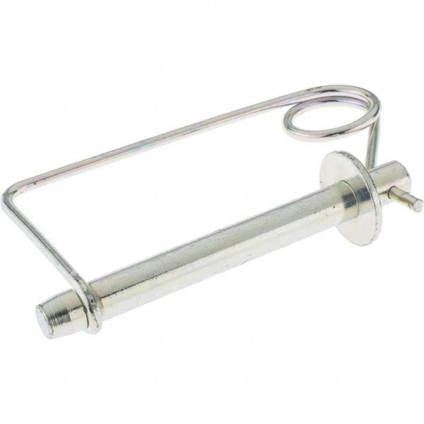 Value Collection C674259 1/2" Pin Diam, 5-1/8" OAL, 3-1/2" Usable Length, Standard Snap & Locking Pin