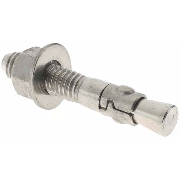 Value Collection KP9820 Concrete Wedge Anchor 3/8" Dia, 2-1/4" OAL, 1-5/8" Min Embedment