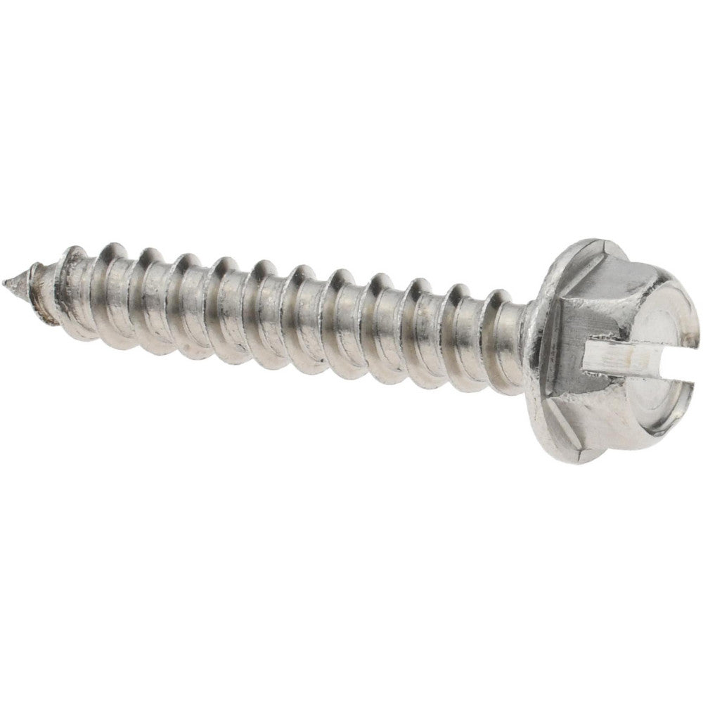 Value Collection KP87351 Sheet Metal Screw #14, Hex Washer Head, Slotted