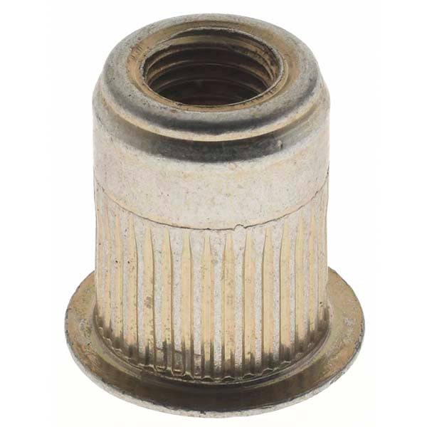 Value Collection 45207 5/16-24, 0.53 Insert Diam, 0.69" OAL, Knurled Body Open End Threaded Insert