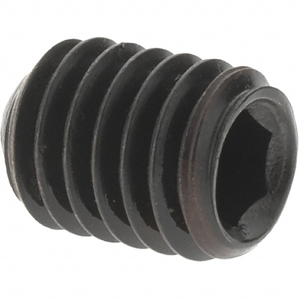 Value Collection 42929 Set Screw M6 x 1.00 x 8 mm, Cup Point, Alloy Steel, Grade 14.9 (45H)