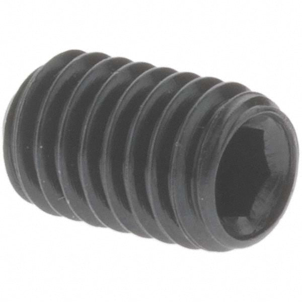 Value Collection 42920 Set Screw M5 x 0.80 x 8 mm, Cup Point, Alloy Steel, Grade 14.9 (45H)