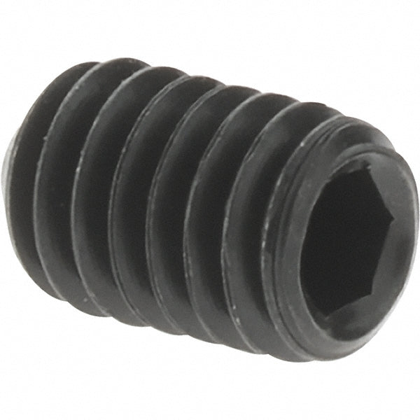Value Collection 42911 Set Screw M4 x 0.70 x 6 mm, Cup Point, Alloy Steel, Grade 14.9 (45H)