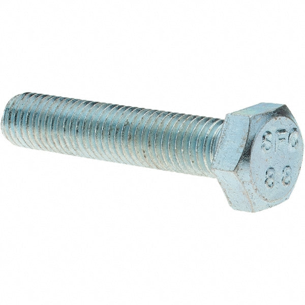Value Collection -42048-1 Hex Head Cap Screw M7 x 1.00 x 35 mm, Grade 8.8 Steel, Zinc-Plated