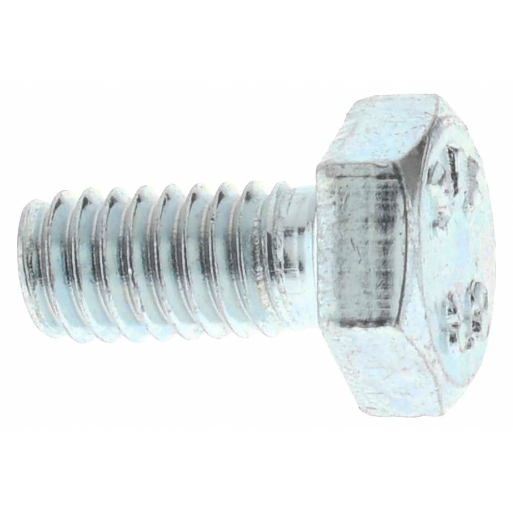 Value Collection 42000 Hex Head Cap Screw M4 x 0.70 x 8 mm, Grade 8.8 Steel, Zinc-Plated