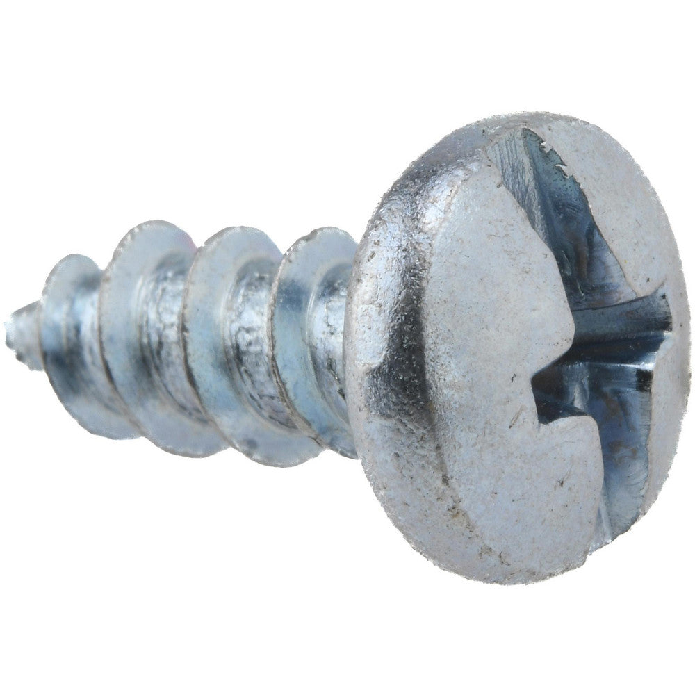 Value Collection C50000330 Sheet Metal Screw #10, Pan Head, Slotted & Phillips Drive, 1/2" Length Under Head