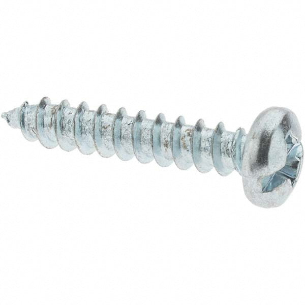 Value Collection 38709 Sheet Metal Screw #6, Pan Head, Slotted & Phillips