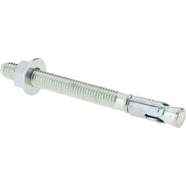 Value Collection 38413 Concrete Wedge Anchor 1/2" Dia, 5-1/2" OAL
