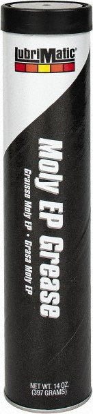 LubriMatic LUBR11335 Extreme Pressure Grease 14 oz Cartridge, With Molybdenum