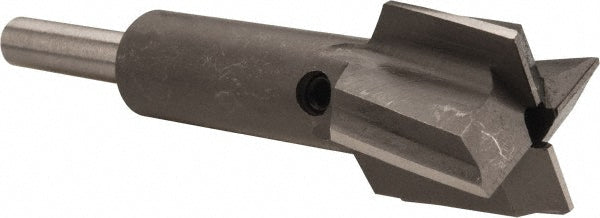 Mist, Incorporated MIT-434-21 7/8" Diam, 1/4" Shank, Diam, 4 Flutes, Straight Shank, Interchangeable Pilot Counterbore