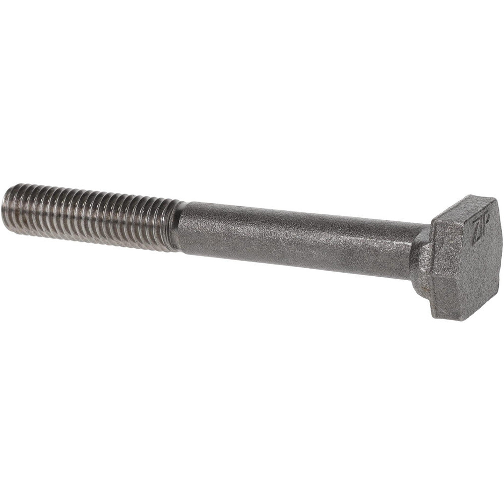 Value Collection 20021 Steel T-Slot Bolt 1/2-13, 2" Thread Length, 1/2" Slot Width, Uncoated